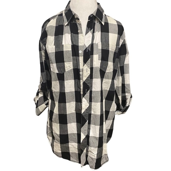 Ocean Current - Buffalo Plaid Long-Sleeve Shirt - Picture 2 of 11